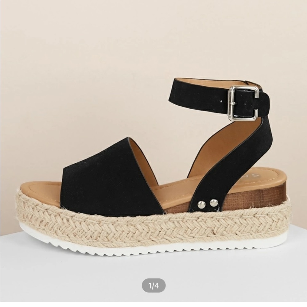 SHEIN WEDGE SANDALS